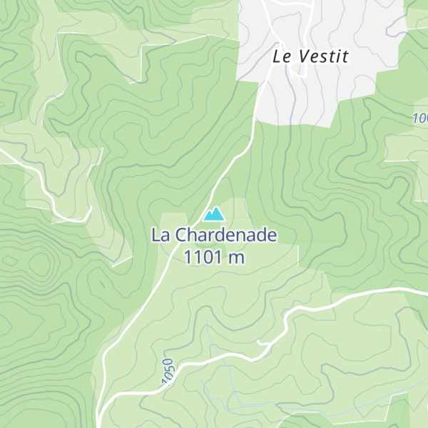 Map of La Chardenade