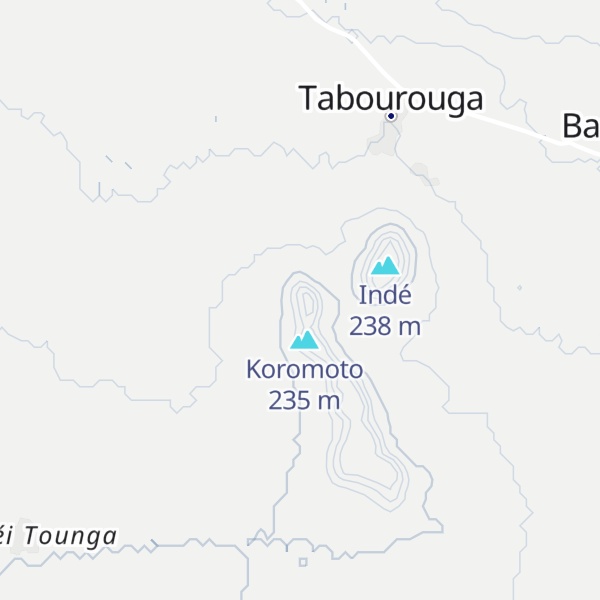 Map of Touloua Tandi