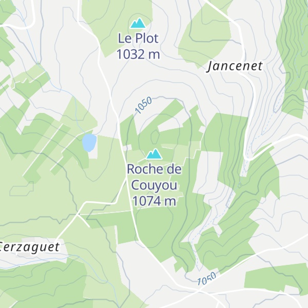 Map of Roche de Couyou