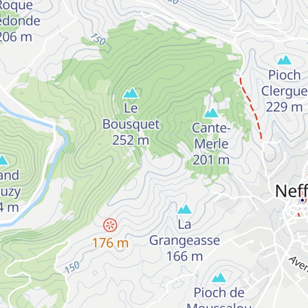 Map of Piocal
