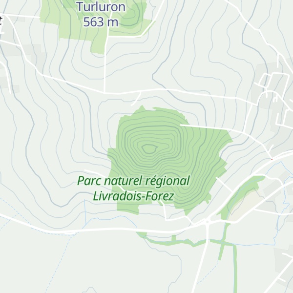 Map of Le Gros Turluron