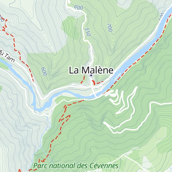 Map of Gîte d’étape communal