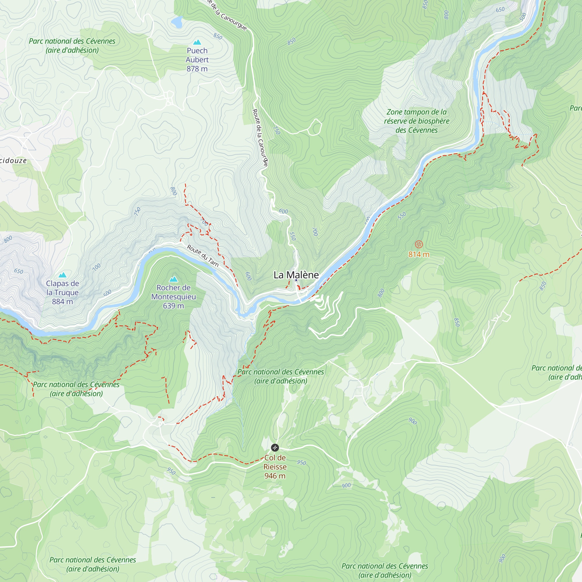 Gîte d’étape communal map