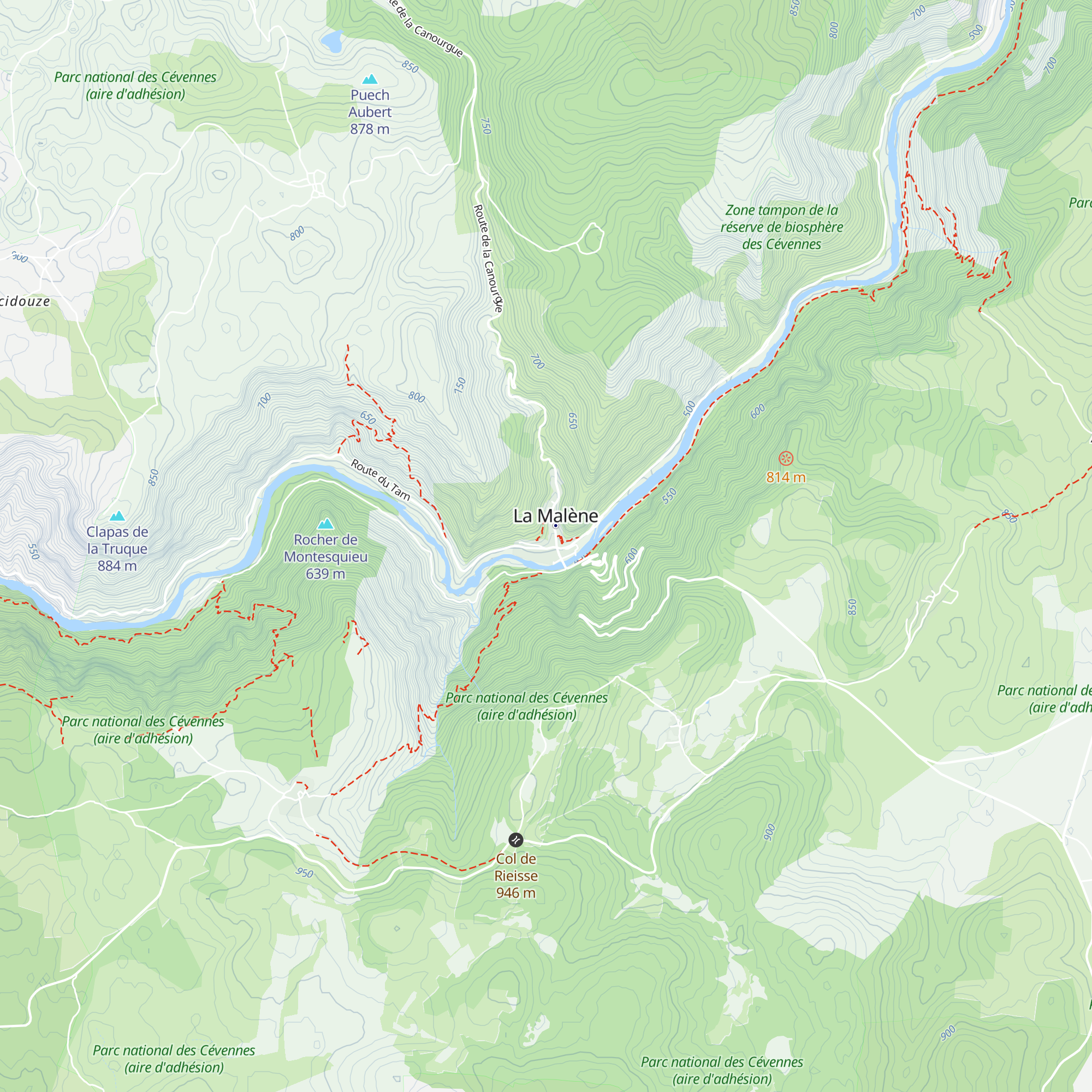 Gîte d’étape communal map