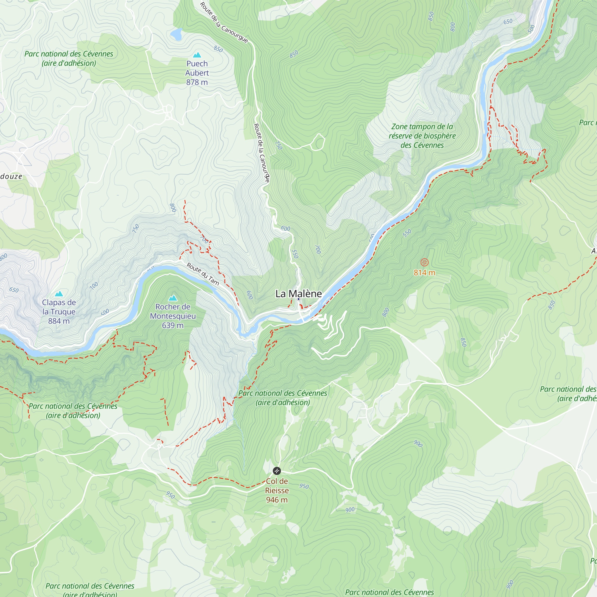 Gîte Dardenne map