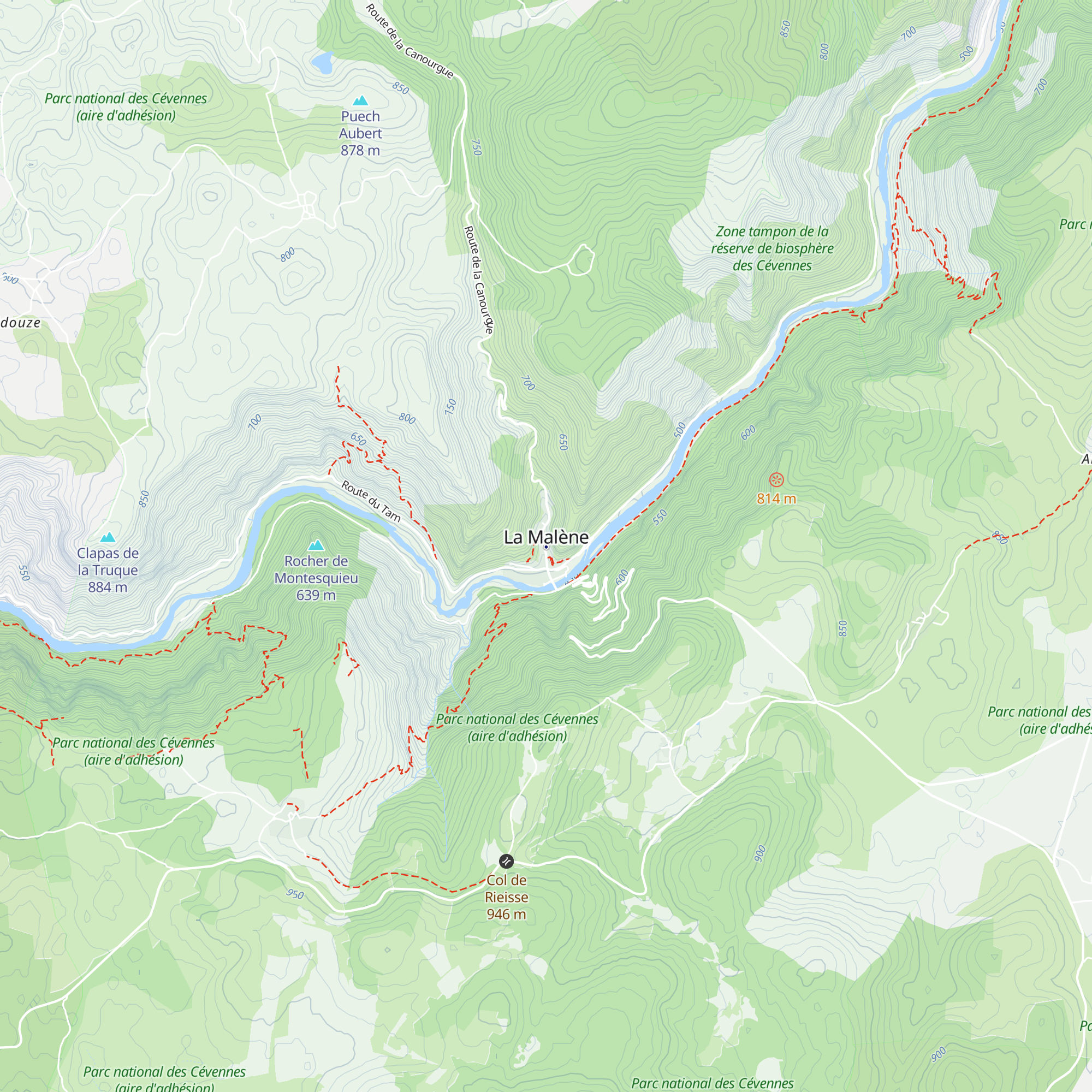 Gîte Dardenne map
