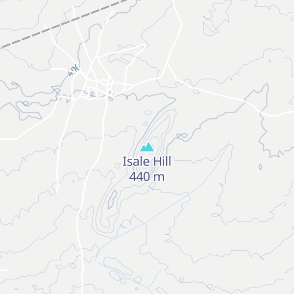 Map of Isale Hill