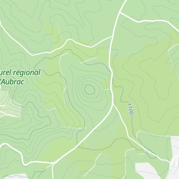 Map of Truc de la Garde
