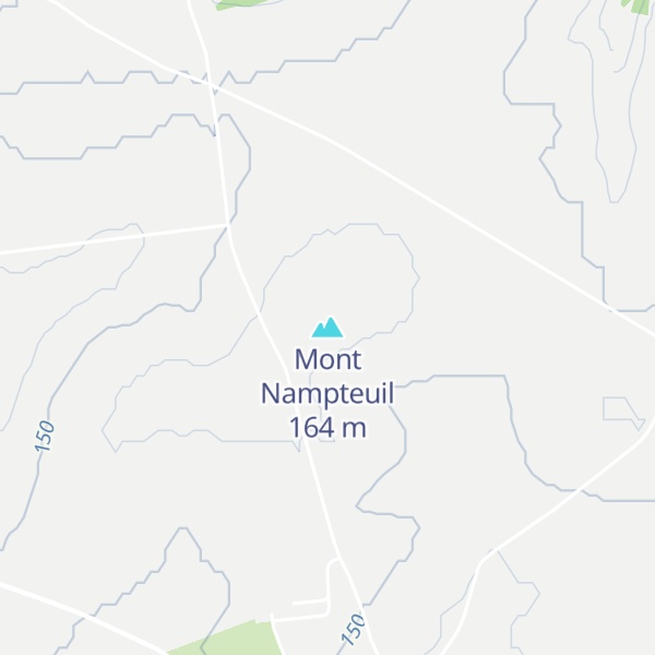 Map of Mont Nampteuil