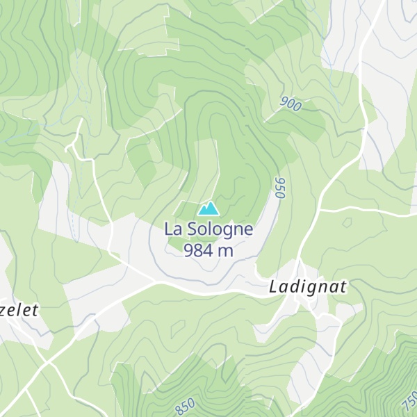 Map of La Sologne