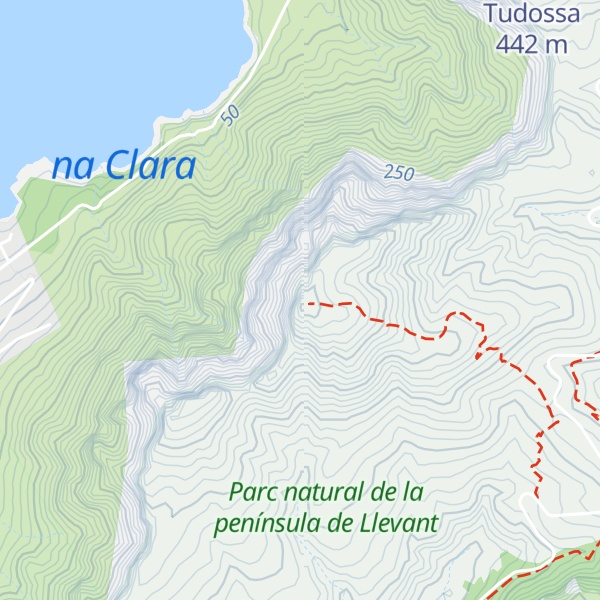 Map of La Talaia Freda
