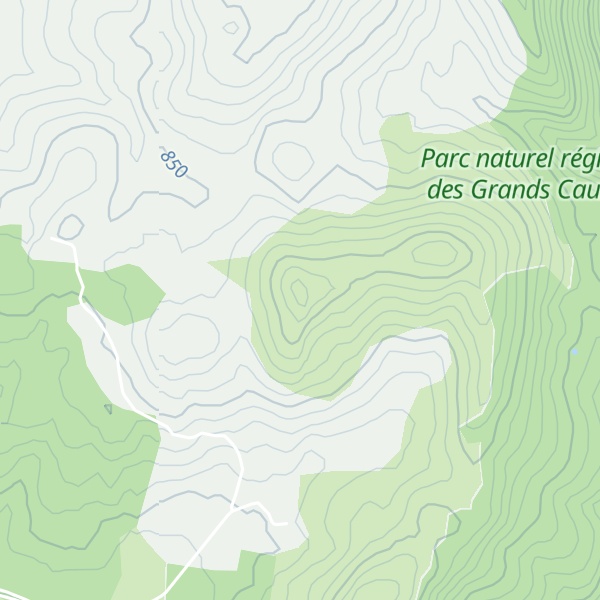 Map of Serre de la Lavande