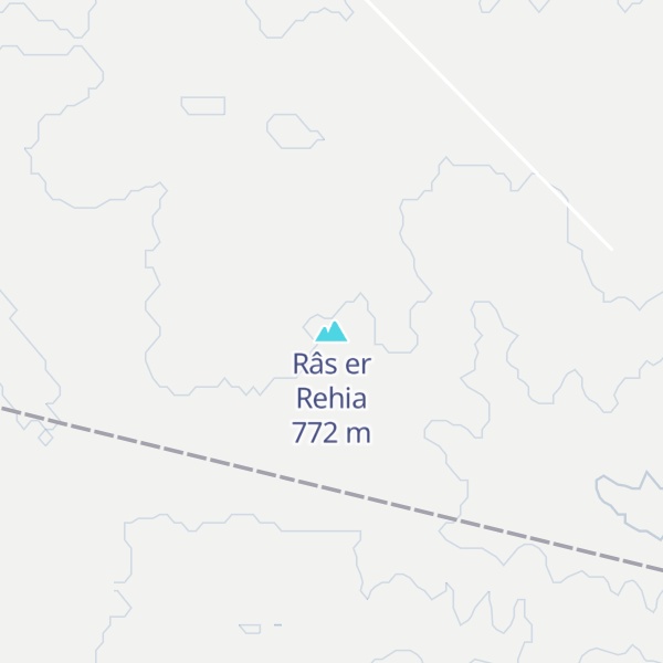 Map of Râs er Rehia