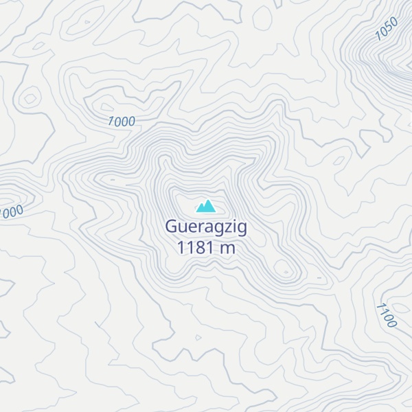 Map of Gueragzig