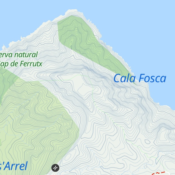 Map of Sa Talaia Moreia