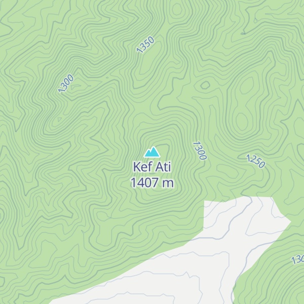 Map of Kef Ati