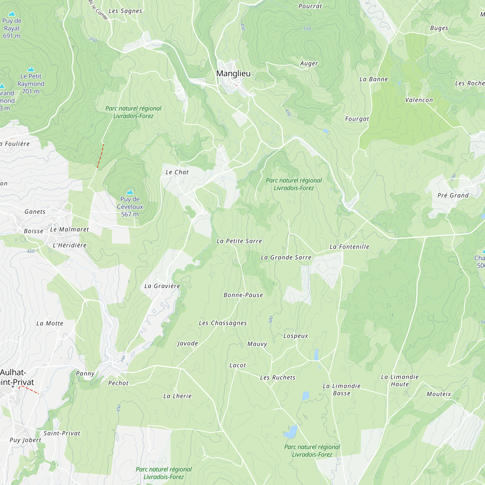 Gîte de La Petite Sarre map