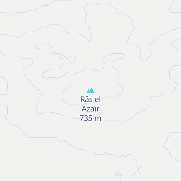 Map of Râs el Azaïr
