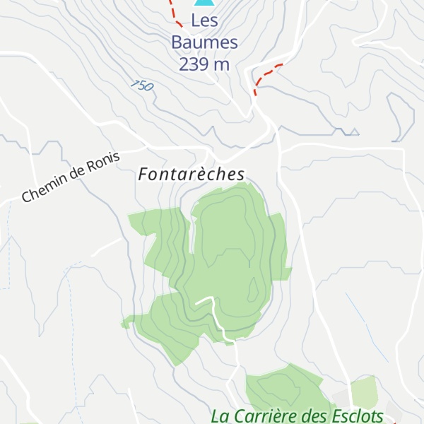 Map of Le Clau de Pachou