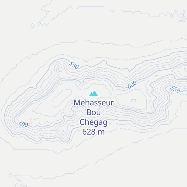 Map of Mehasseur Bou Chegag