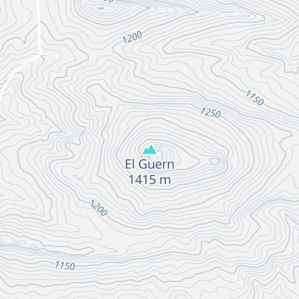 Map of El Guern