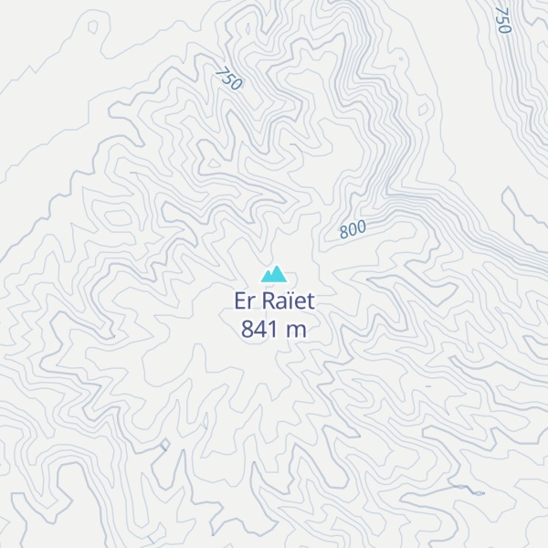 Map of Er Raïet