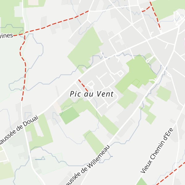 Map of Gîte "Le Pic au Vent"