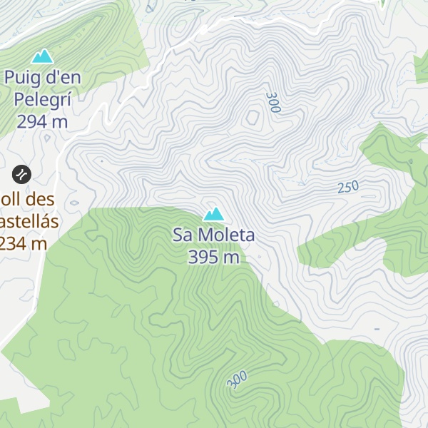 Map of Sa Moleta