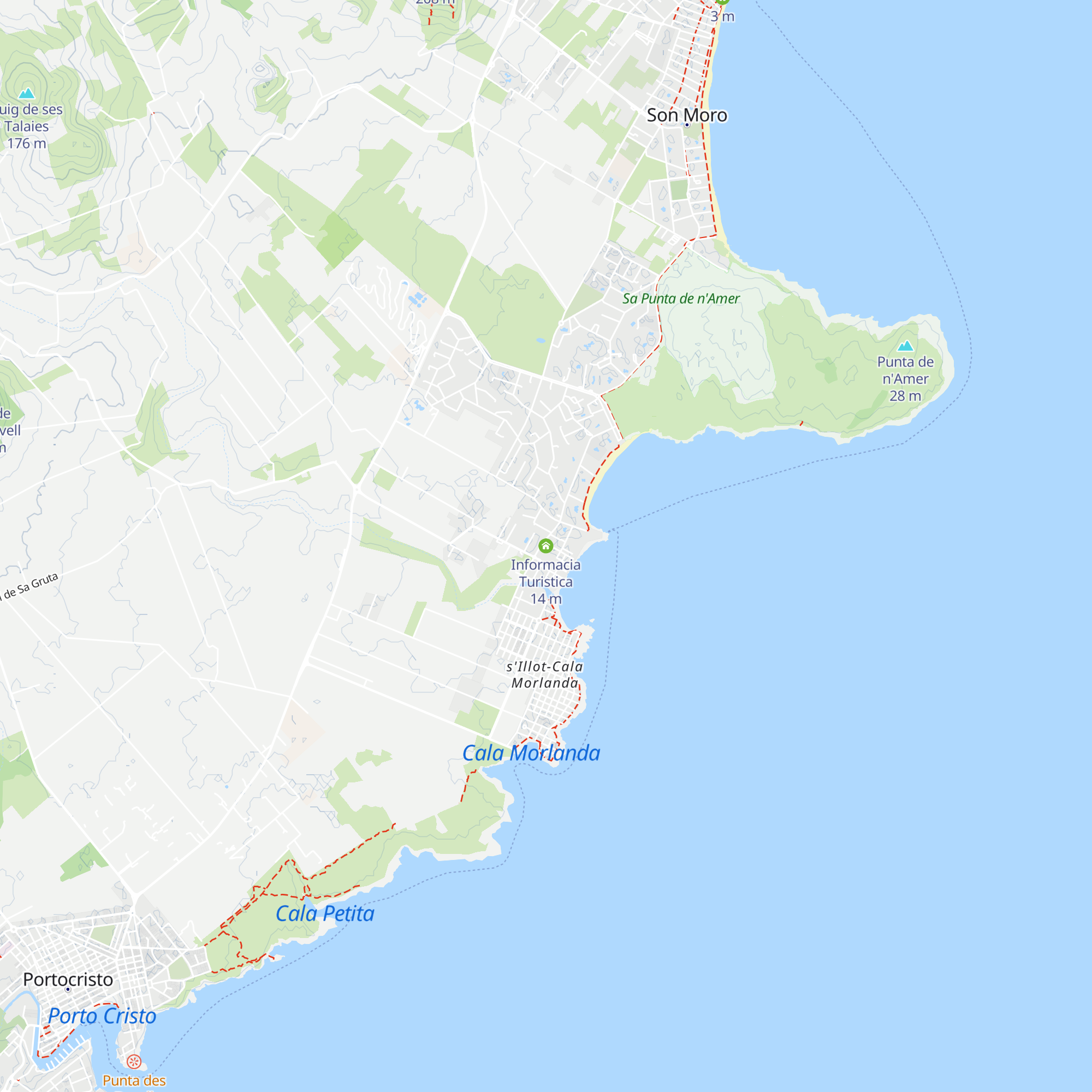 Informacia Turistica map