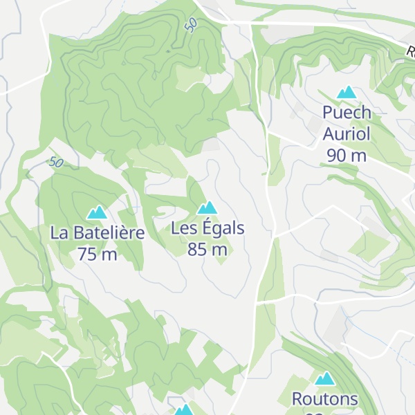 Map of Les Égals