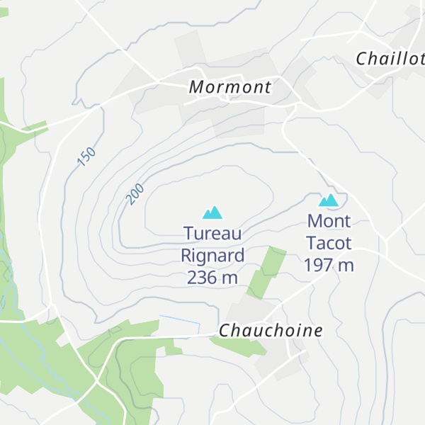 Map of Tureau Rignard