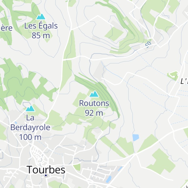 Map of Routons