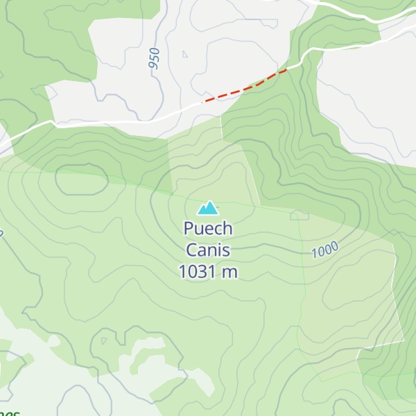 Map of Puech Canis