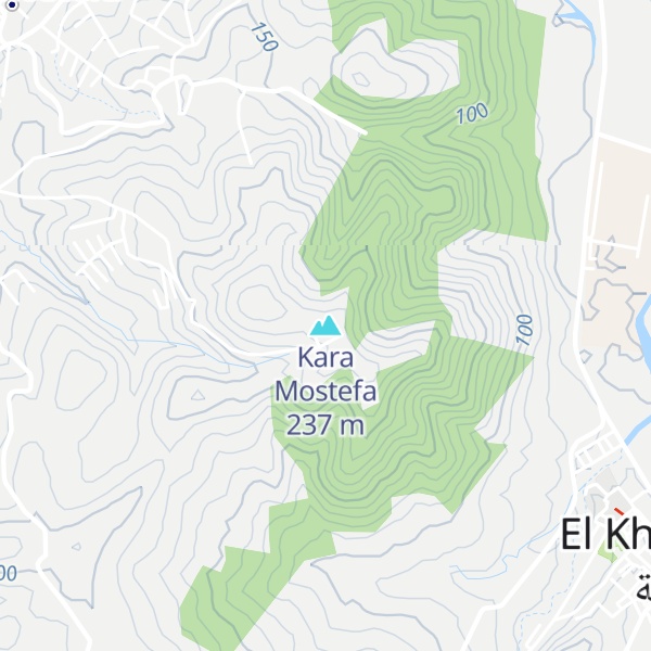 Map of Kara Mostefa