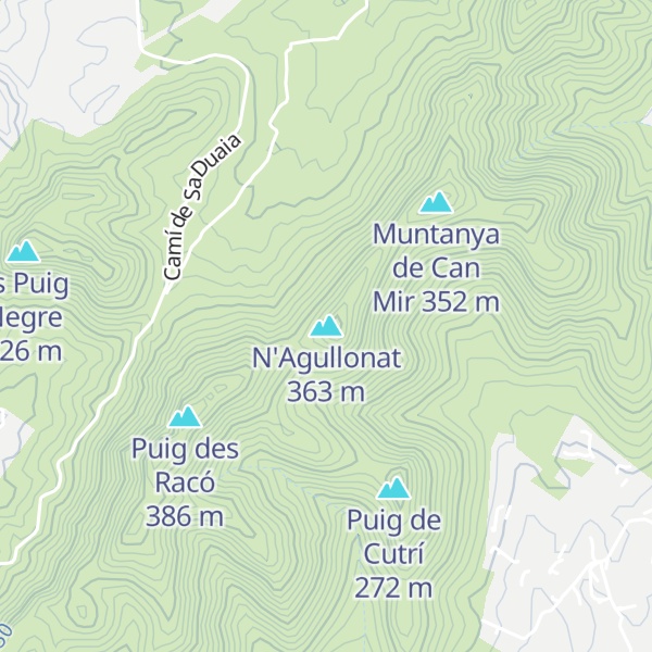 Map of N'Agullonat