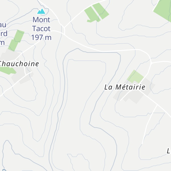 Map of Tureau de la Borde