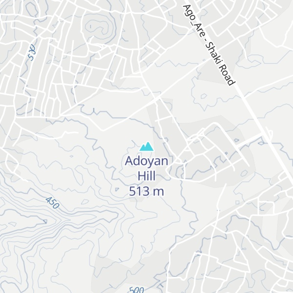Map of Adoyan Hill