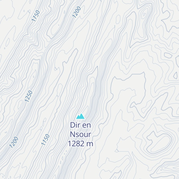 Map of Guelb el Admi