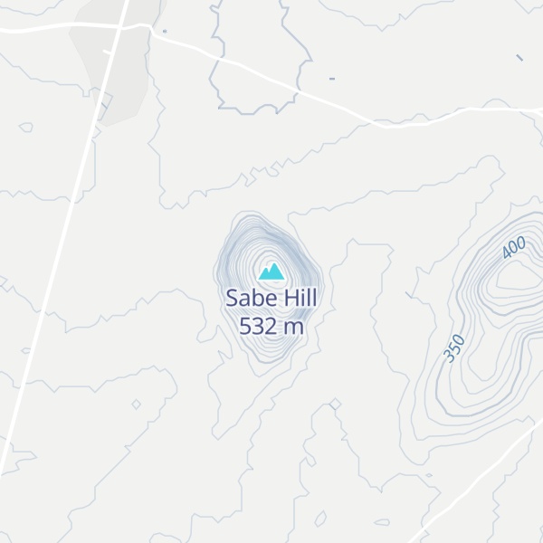 Map of Sabe Hill