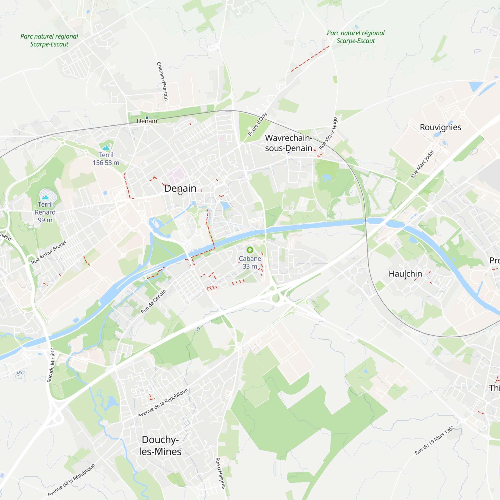 Cabane map