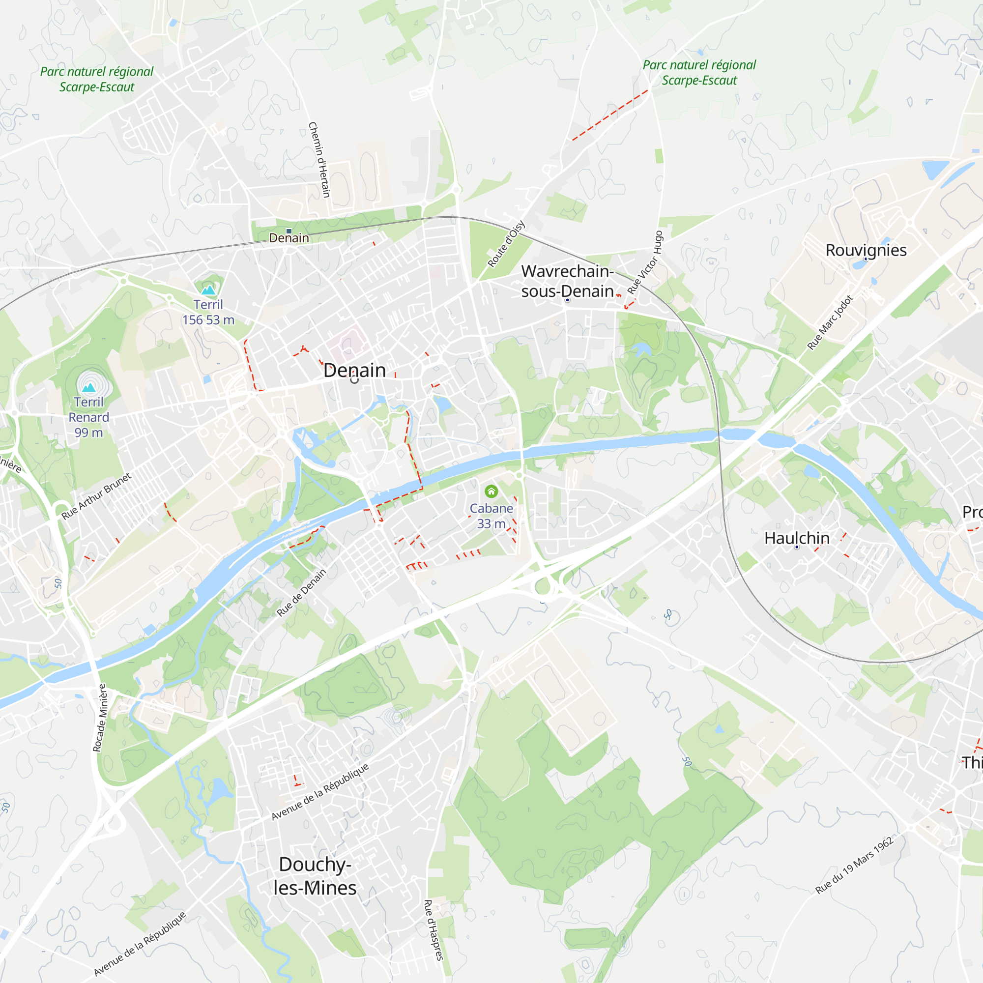 Cabane map
