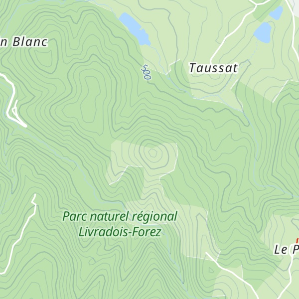 Map of Le Petit Mauzun
