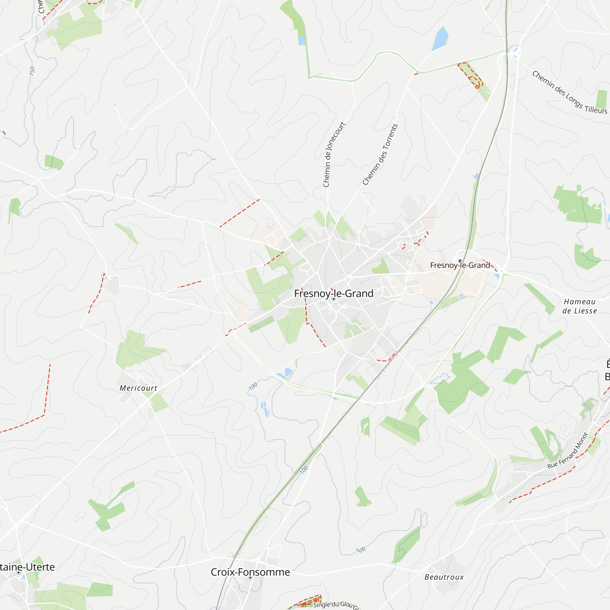 Gîte du Frêne map