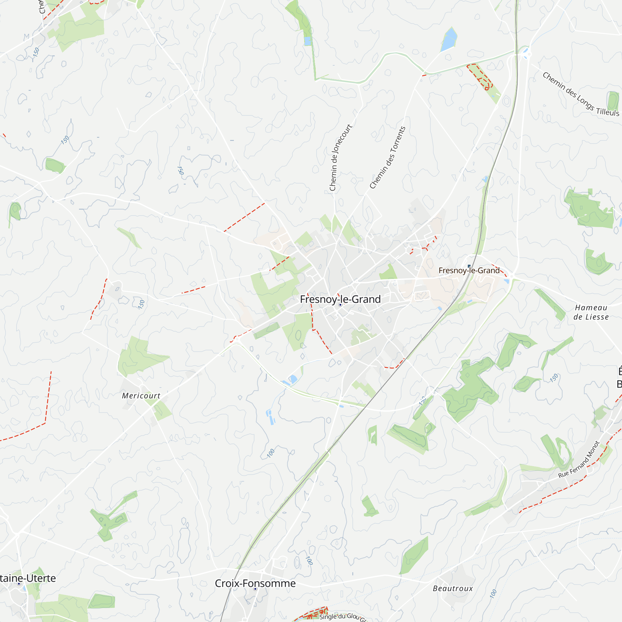 Gîte du Frêne map