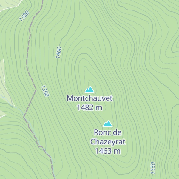 Map of Montchauvet