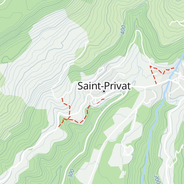 Map of Gîte "La Vigne"