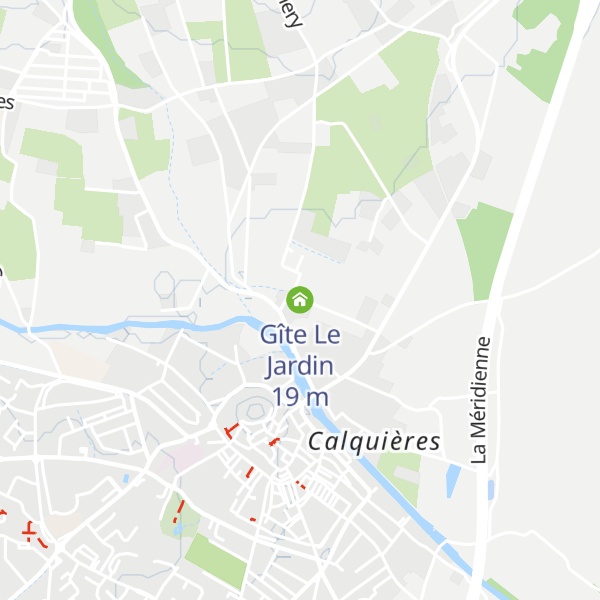 Map of Gîte Le Jardin