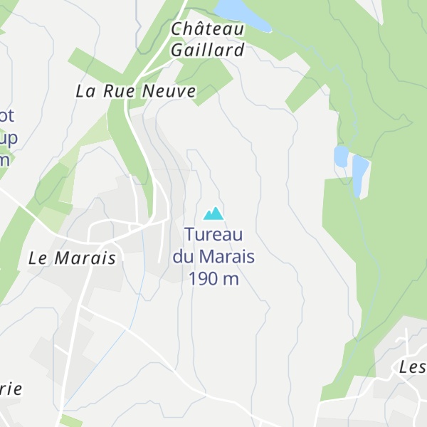 Map of Tureau du Marais
