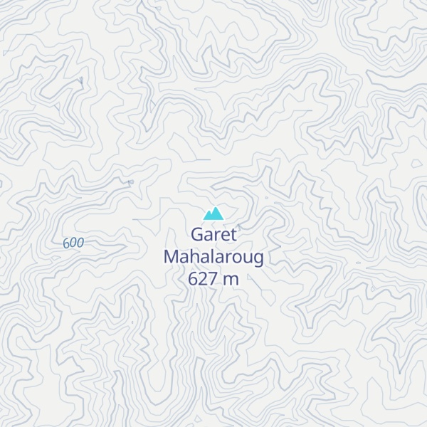 Map of Garet Mahalaroug