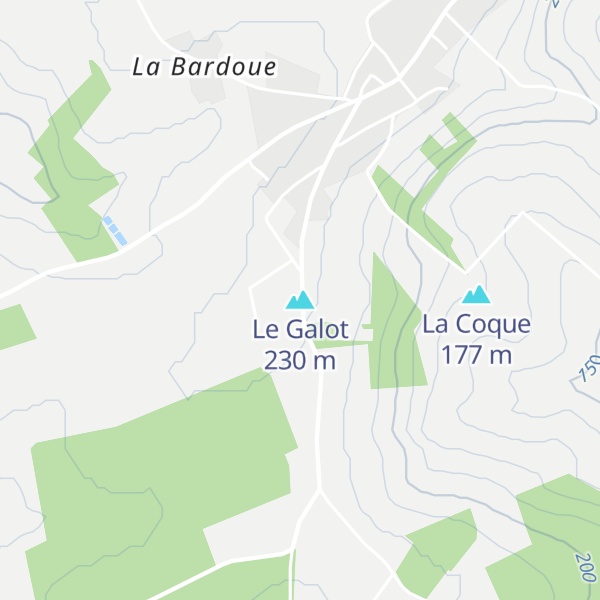Map of Le Galot